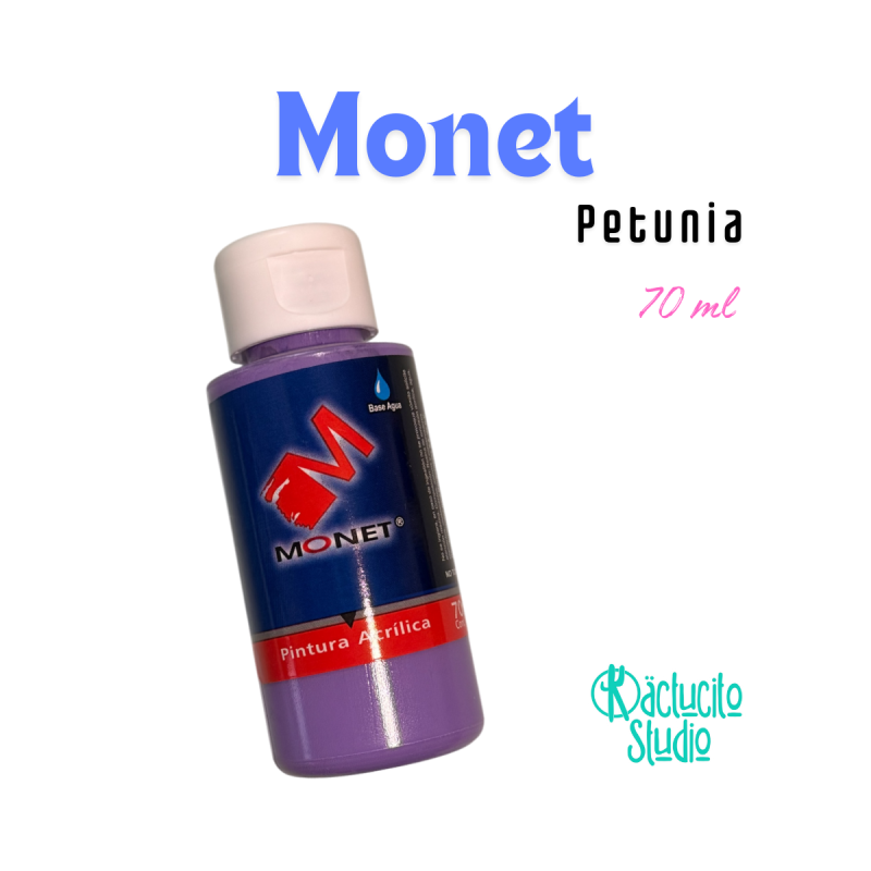 Pintura acrílica Petunia | Kactucito Studio