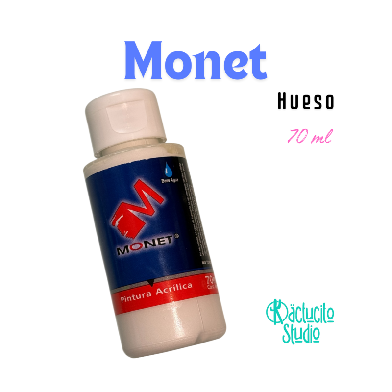 Pintura acrílica Hueso | Kactucito Studio