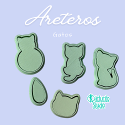 Gatos Areteros | Kactucito Studio