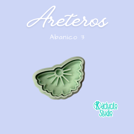 Abanico 3 Areteros | Kactucito Studio