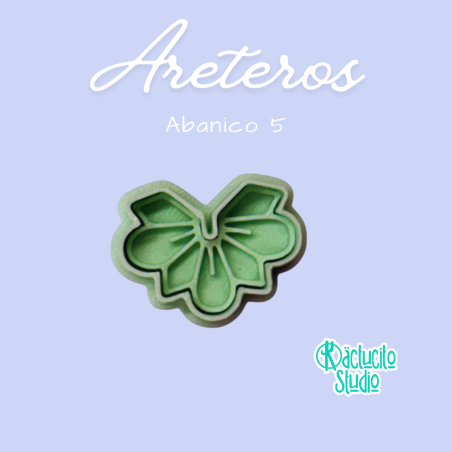 Abanico 5 Areteros | Kactucito Studio