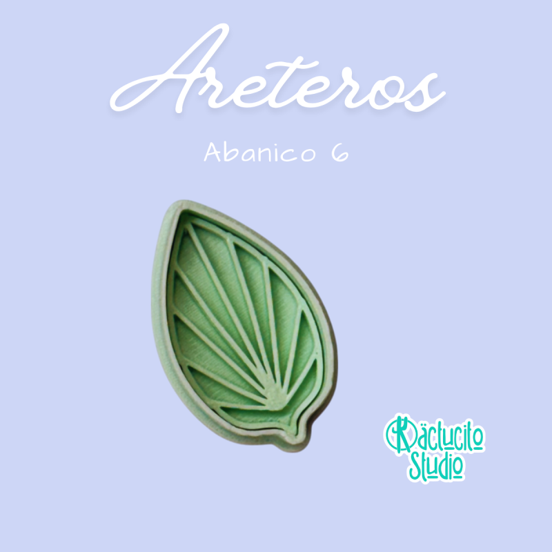 Abanico 6 Areteros | Kactucito Studio