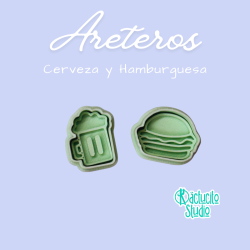 Cerveza y Hamburguesa Areteros | Kactucito Studio