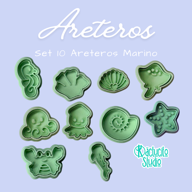 Set 10 Areteros Marino Areteros | Kactucito Studio