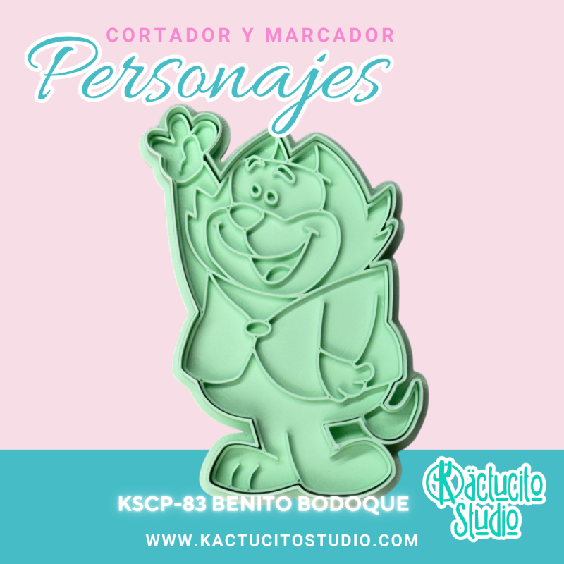 Benito Bodoque Cortador | Kactucito Studio