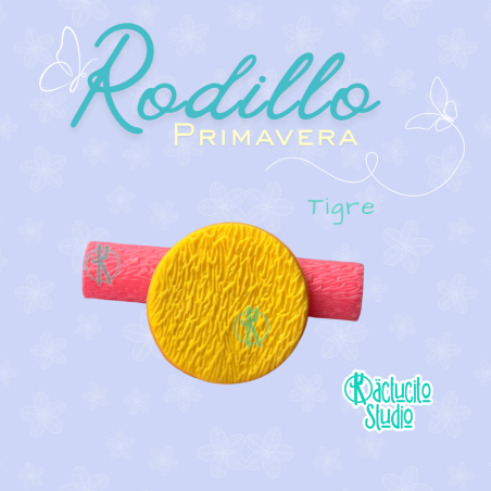 Rodillo Tigre | Kactucito Studio