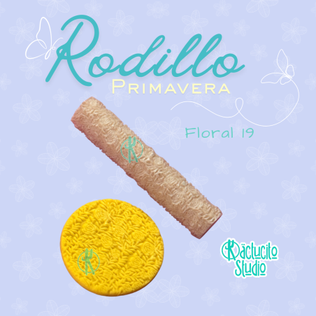 Rodillo Floral 19 | Kactucito Studio
