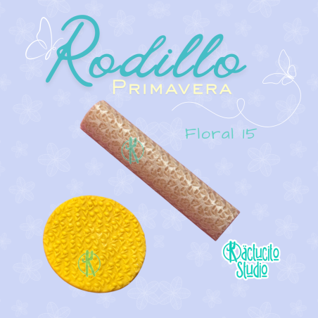 Rodillo Floral 15 | Kactucito Studio