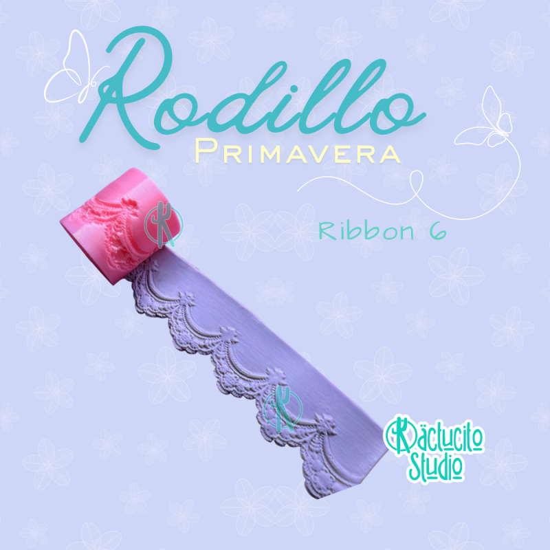 Rodillo Ribbon 6 | Kactucito Studio