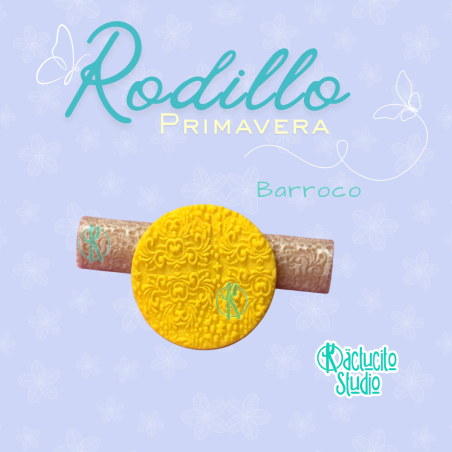Rodillo Barroco | Kactucito Studio