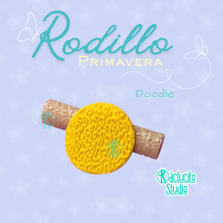Rodillo Doodle | Kactucito Studio
