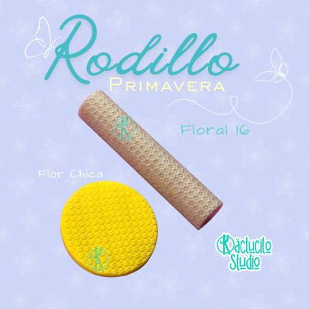 Rodillo Floral 16 | Kactucito Studio