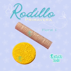 Rodillo Floral 2 | Kactucito Studio
