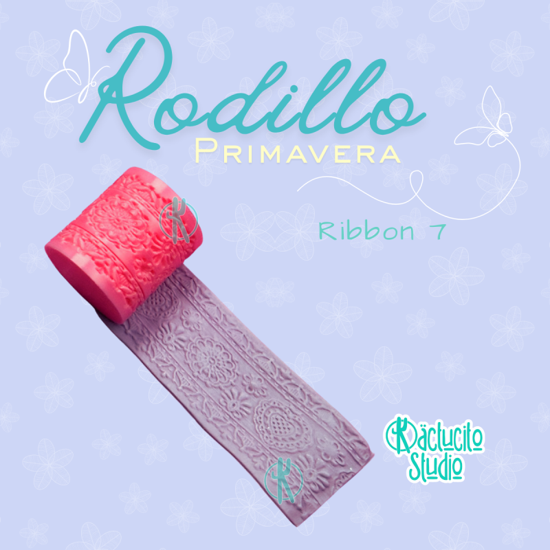 Rodillo Ribbon 7 | Kactucito Studio