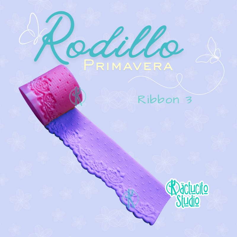 Rodillo Ribbon 3 | Kactucito Studio