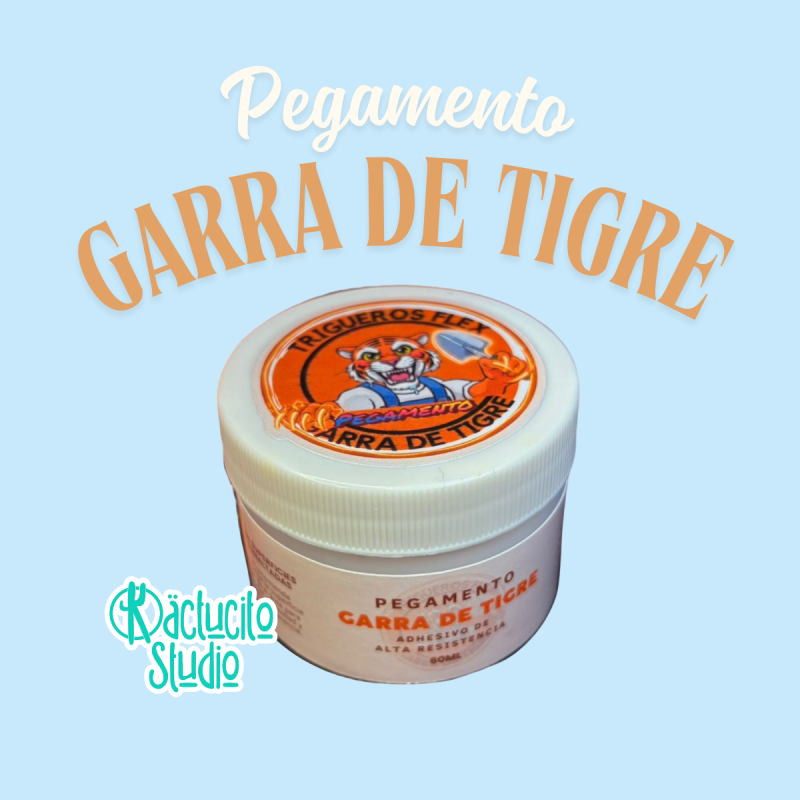 Pegamento Garra de Tigre 60 ml Adhesivo Fuerte | Kactucito Studio