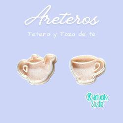 Tetera y Taza de té | Kactucito Studio