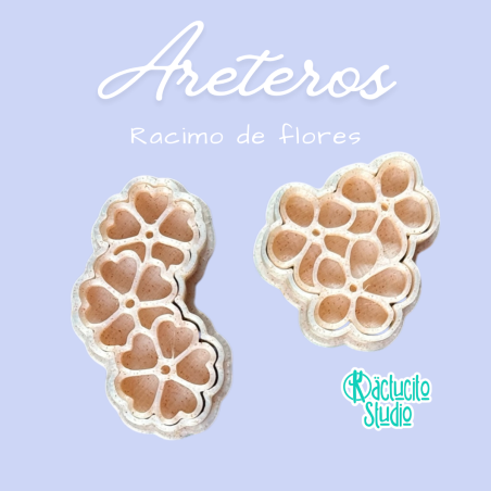 Racimo de flores | Kactucito Studio