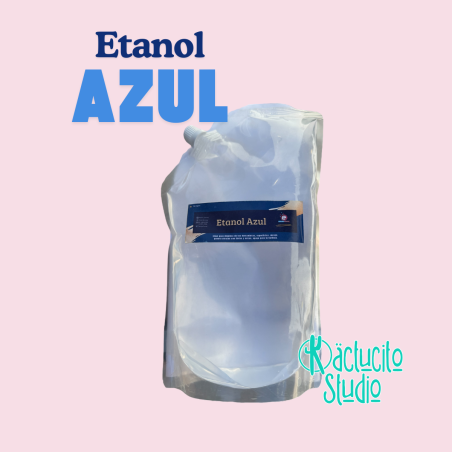 Etanol Azul Limpieza para Resina y manualidades | Kactucito Studio