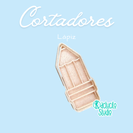 Cortador Manzana Día del maestro | Kactucito Studio