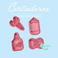 Útiles Escolares | Kactucito Studio