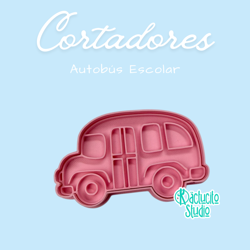 Autobús Escolar | Kactucito Studio