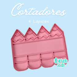 4 Lápices | Kactucito Studio