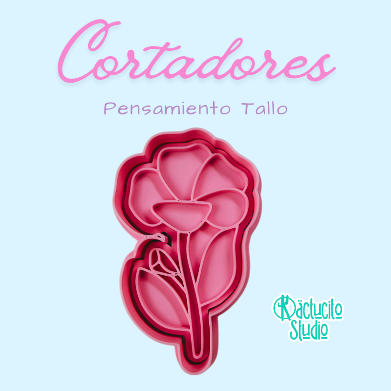 Pensamiento Tallo | Kactucito Studio