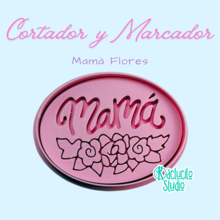 Marcador Mamá Flores | Kactucito Studio