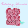 Marcador Best Mom Ever | Kactucito Studio