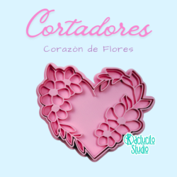 Corazón de Flores | Kactucito Studio