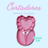 Pétalos Corazón | Kactucito Studio