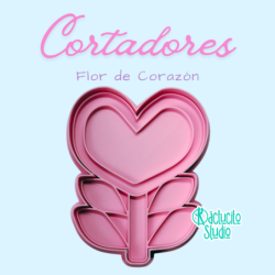 Flor de Corazón | Kactucito Studio