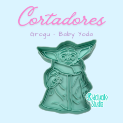 Grogu - Baby Yoda Cortador | Kactucito Studio