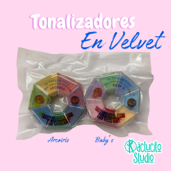 Tonalizadores en velvet vol. 3 de Trigueros Flex | Kactucito Studio