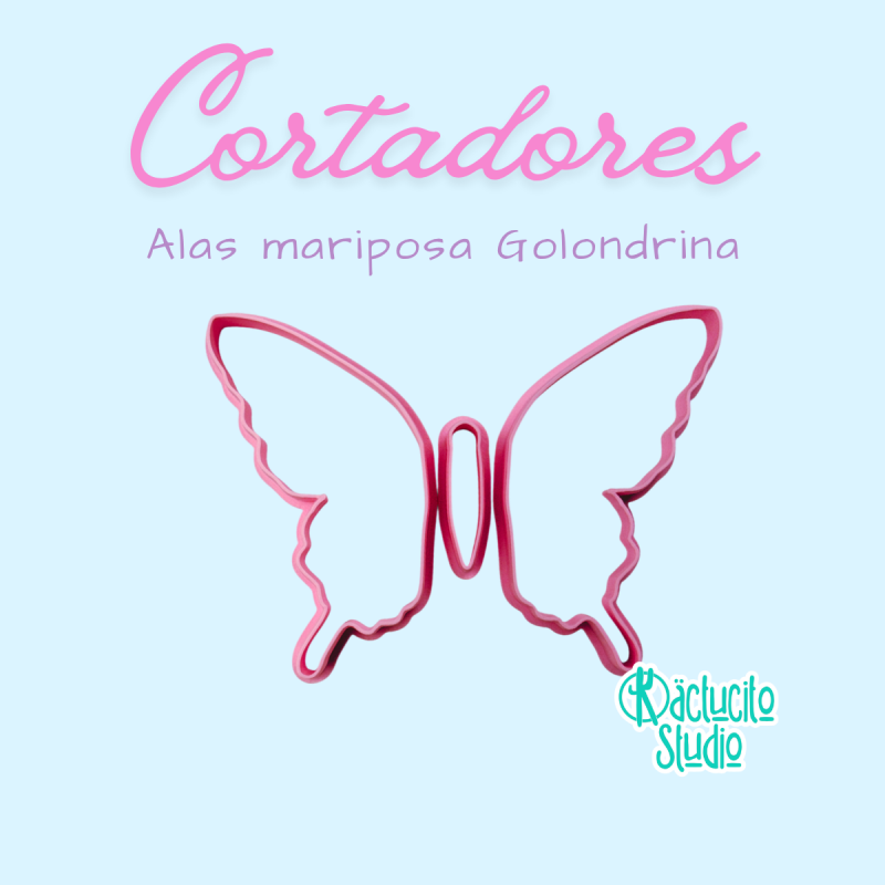Alas mariposa Golondrina | Kactucito Studio