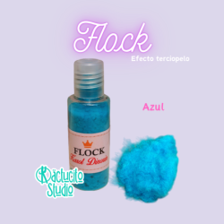Flock Azul | Kactucito Studio