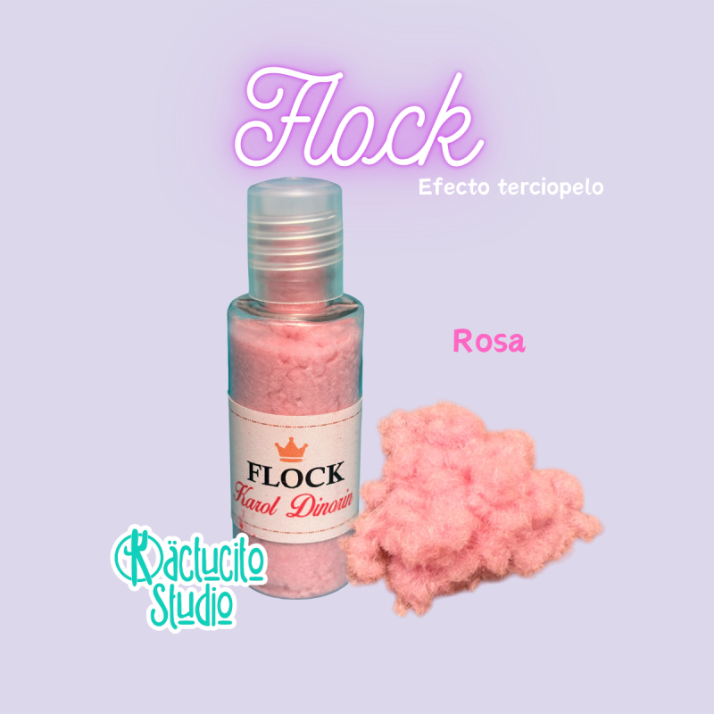Flock Rosa | Kactucito Studio