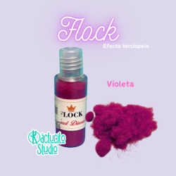 Flock Violeta | Kactucito Studio