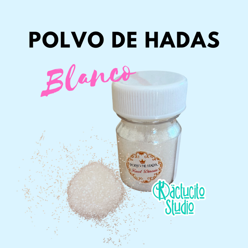 Polvo de Hadas Blanco | Kactucito Studio