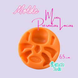 Molde Mini Piernitas Locas | Kactucito Studio