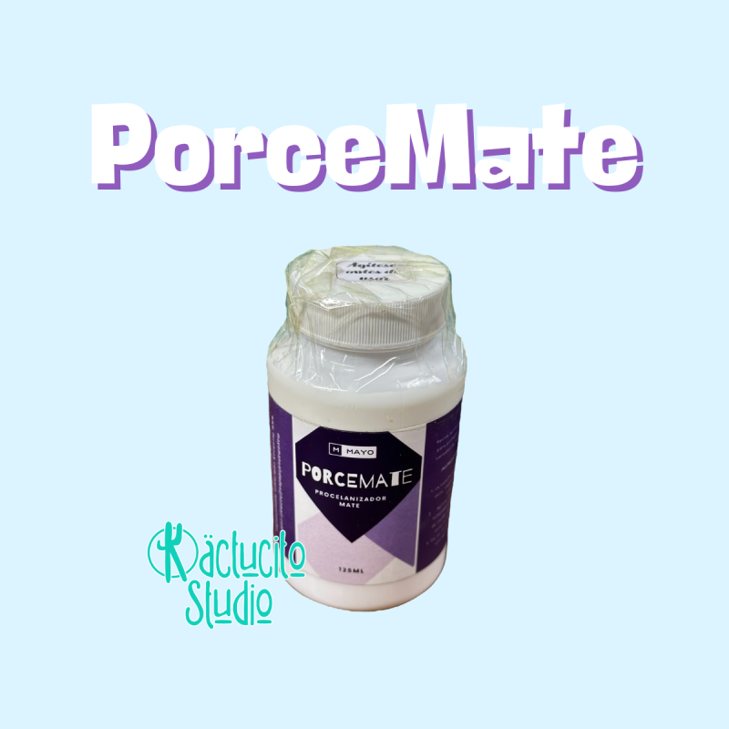 Porcemate sellador mate 125 ml | Kactucito Studio