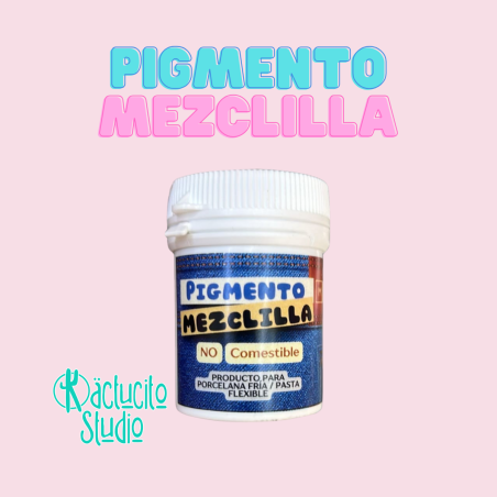 Pigmentos para pasta flexible de color mezclilla