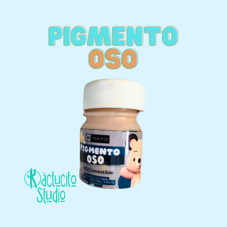 Pigmentos para pasta flexible de color oso modelado de pasta