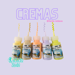 Relieve efecto crema 10 colores | Kactucito Studio