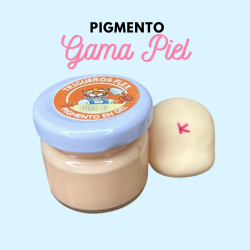 Pigmento color piel para pasta flexible