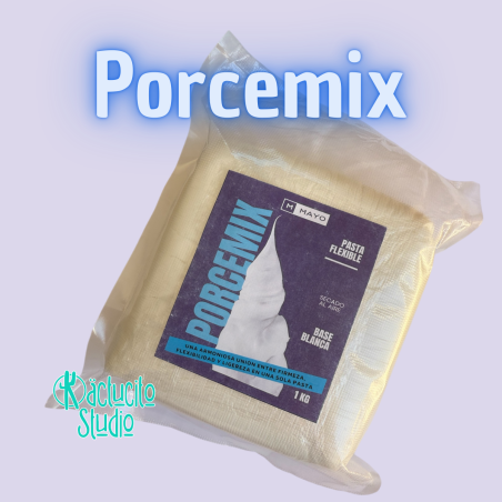 Pasta Porcemix porcelana fría 1 kg | Kactucito Studio