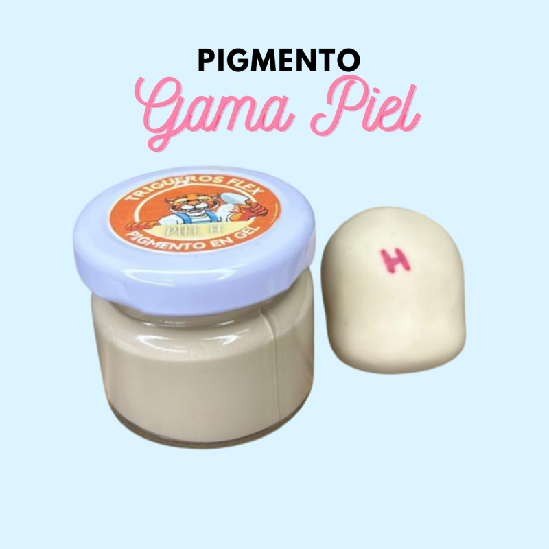 Pigmento H Gama Piel 1 oz (28-30 g) Trigueros Flex | Kactucito Studio