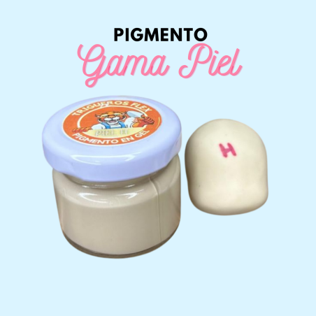 Pigmento H Gama Piel 1 oz (28-30 g) Trigueros Flex | Kactucito Studio