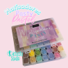 Matizadores tipo acuarelas para usos en manualidades o pasta flexible 28 colores